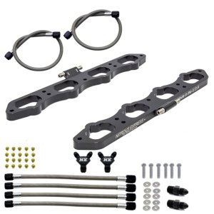 Ford Coyote Nitrous Injection Plates - Nitrous Express - Coyote Wet Direct Port - `18-`27